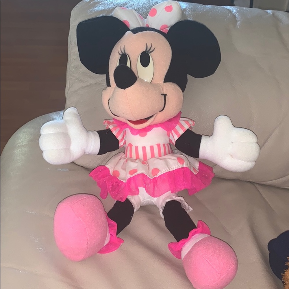 Mini mouse Disney collectible stuffed animal